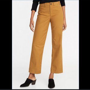 Mid Rise Slim Wide Leg Crop Old Navy 2